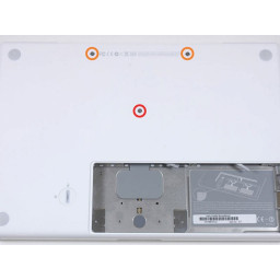 MacBook Core 2 Duo Замена верхней платы